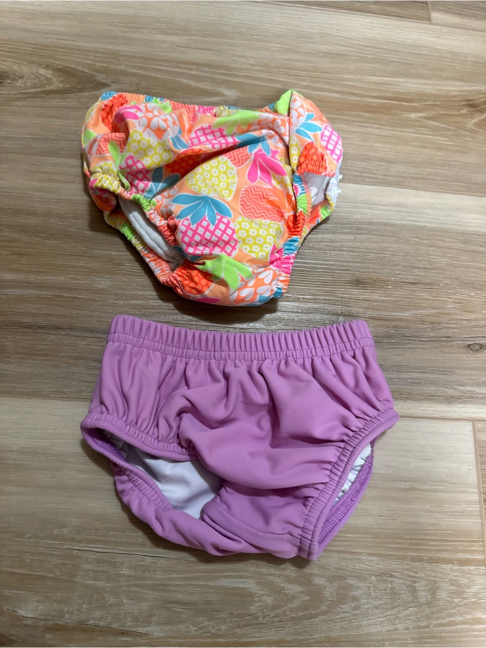 2 swim diapers